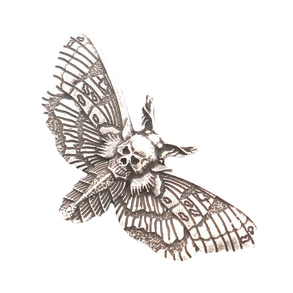 Bästsäljande Döskallemal Legeringsbrosch - Populära Europeiska & Amerikanska Fjärilssmycken, Insektshänge Tillbehör