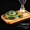 Olive Jade Heated Gua Sha & Massage Stone Set for Spa Therapy