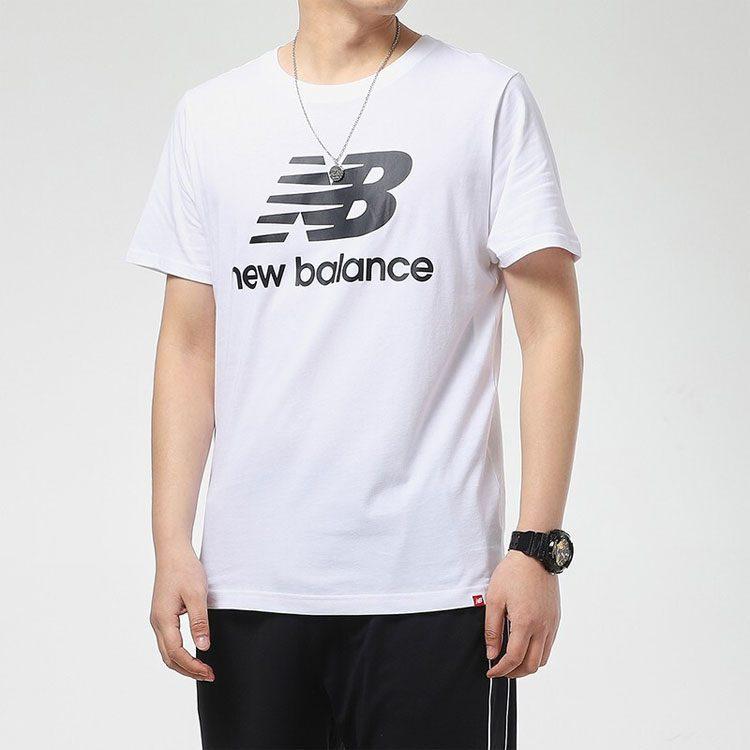 New Balance T Shirt Men's White AMT01575-WT