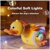 Crawling Duck Dog Toys, Interactive Dancing Duck Toys with Music Sounds & Lights
