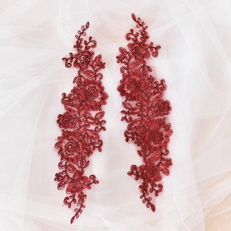 Thousand Colors Bride With Lace Accessories, White Car Bone Lace Handmade Diy Headdress Flower Material