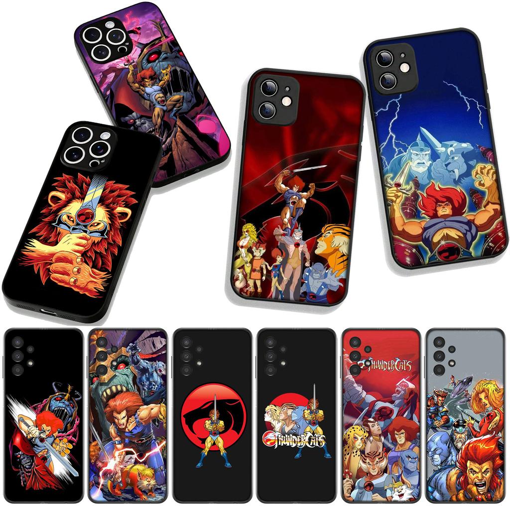 T-ThunderCats Thunder Cats Phone Cover for Samsung Galaxy A36 A17 A26 A07 A35 A54 A53 A13 A33 A34 S8 S9 S20 S21 FE S10 Plus Case