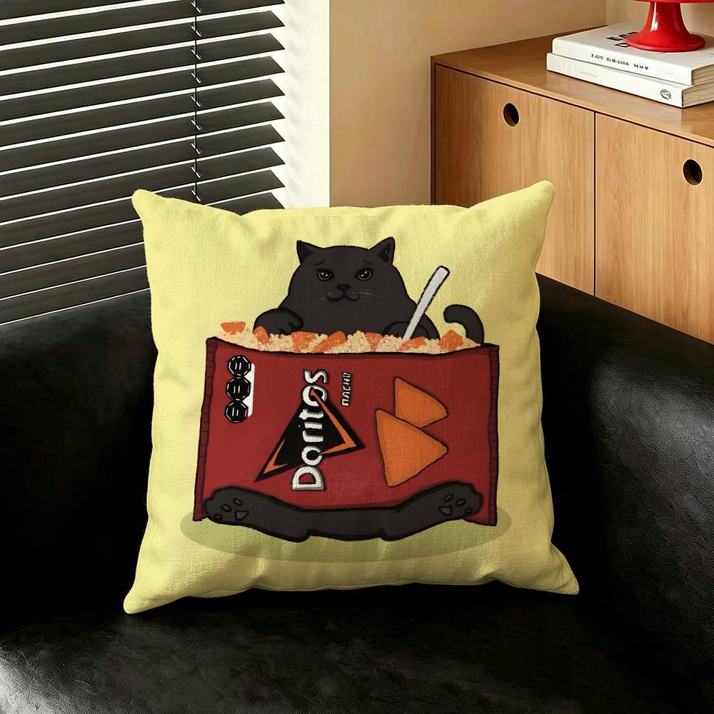 Food DDoritos Cushion Cover Creative  Pillowcases for Interior Decoration Office Living Room Home Car Hot