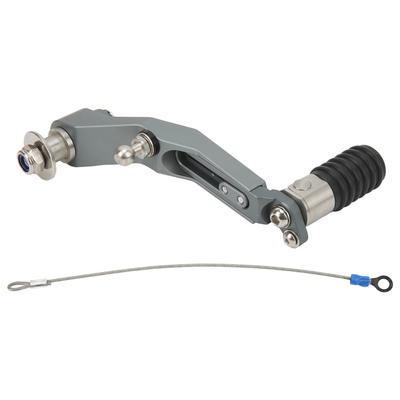 Motorcycle Adjustable Gear Shift Lever Folding Shifter Pedal for F900R F900XR 2020‑2022 Titanium Color