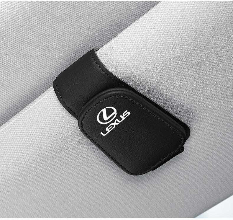 HZN3 Car Interior Sun Visor Glasses Clip Sung lasses Holder For Lexus RX300 IS200 IS250 ES350 Ct200h UX250h NX300h RX350 ES300h GS RX