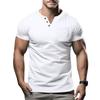 Summer New Short-sleeved Men T Slim Casual Men V-neck Short-sleeved T Shirt