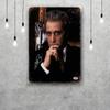 Corleone al pacino Kovové cedule nástěnná dekorace Vintage plechové cedule Kapitán kovový plakát Dekorace pro Bar Pub Klub Nástěnná dekorace