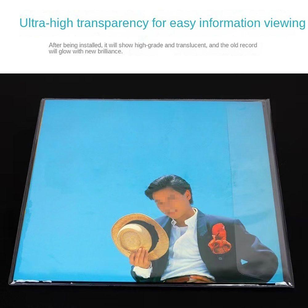 7/10/12 inch Vinyl Records Sleeve Thickened Record Protection Useful LP Record Cover  Record