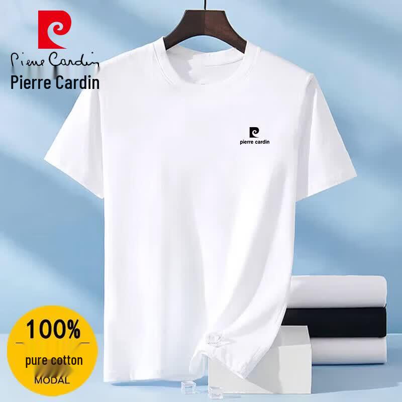 Pierre Cardin Men s Pure Cotton Short Sleeve T-Shirt 2XL