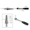 Multi-purpose Durable Radiator Spanner Hand Tool Radiator Stepped Wrench+Ratchet Carbon Steel Tools Step Wrench