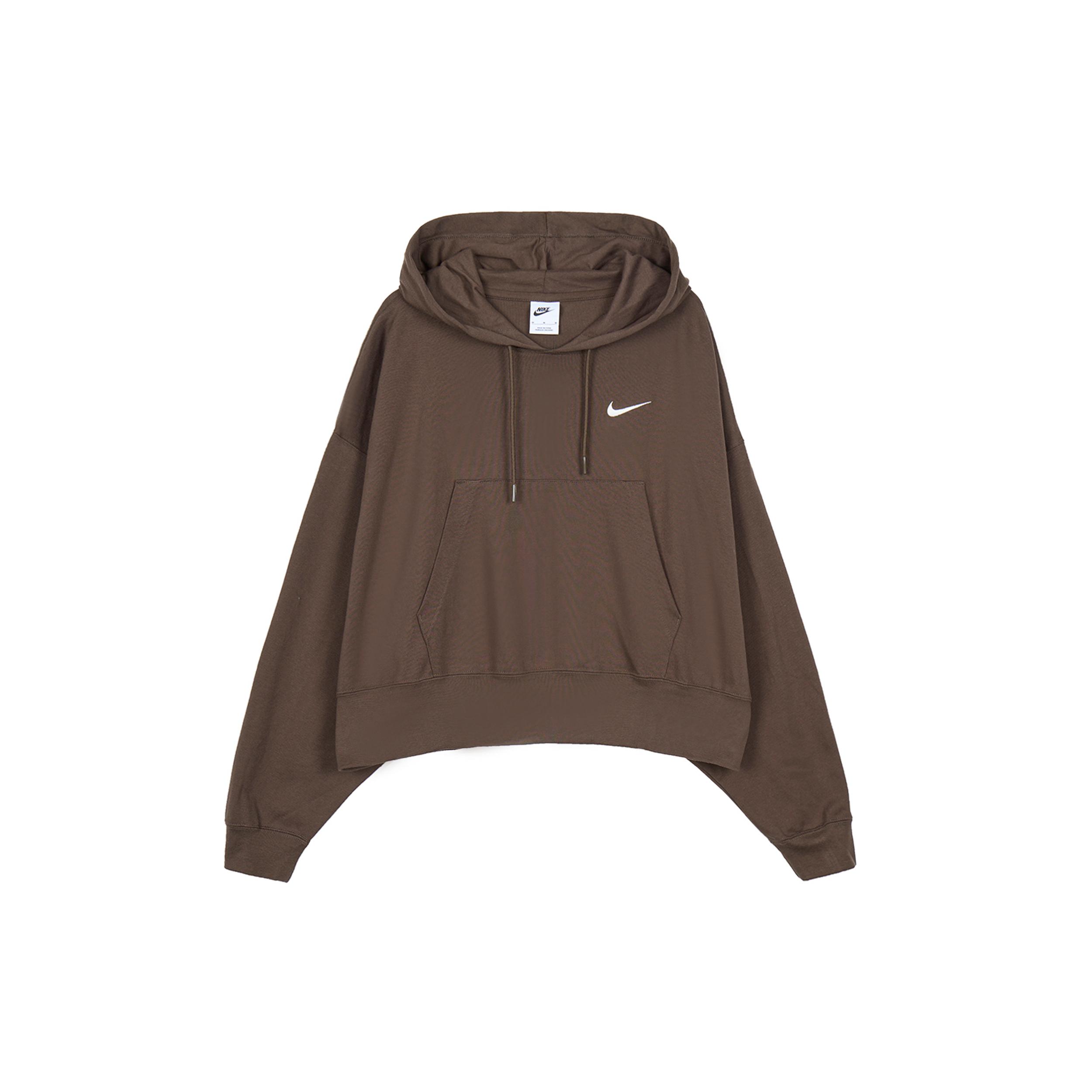 

New Nike Sweatshirts Women s Baroque Brown DM6418-237 L