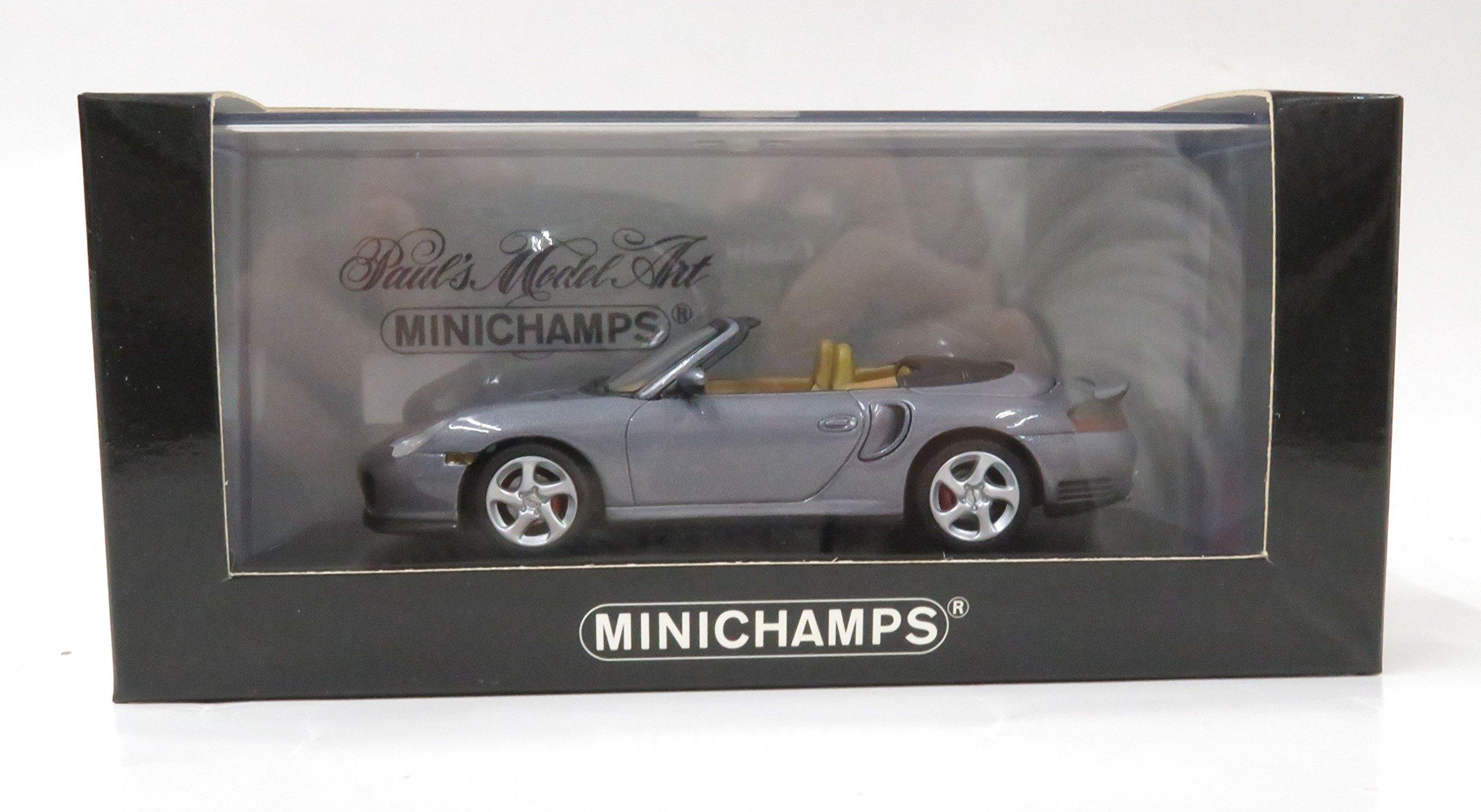 

PORSCHE 911 turbo Кабриолет 2003 Серый металлик Minichamps 1/43