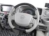 Gun Grip Steering Wheel Wood for Toyota Every Van DA17V TRISTAR'S D-Type (Black Grain)