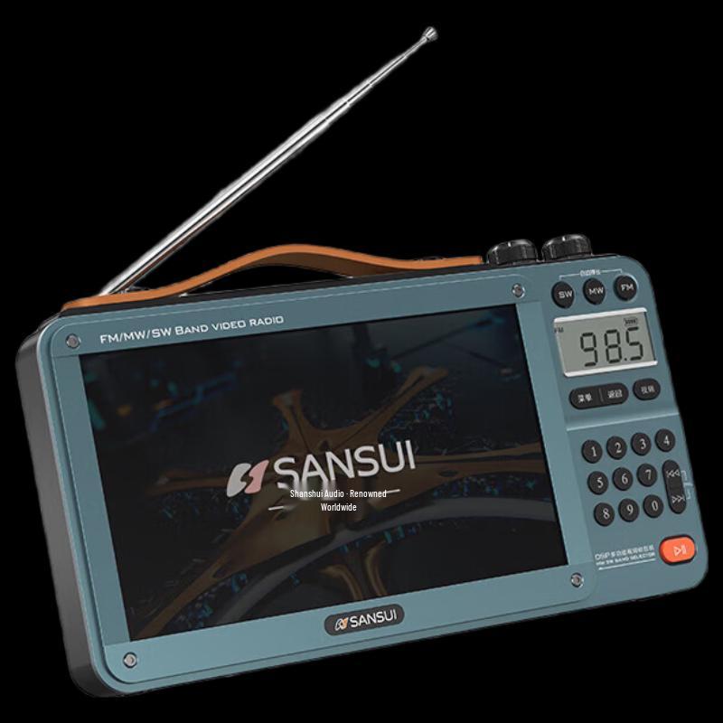 Altoparlante Bluetooth Portatile e Radio FM SANSUI