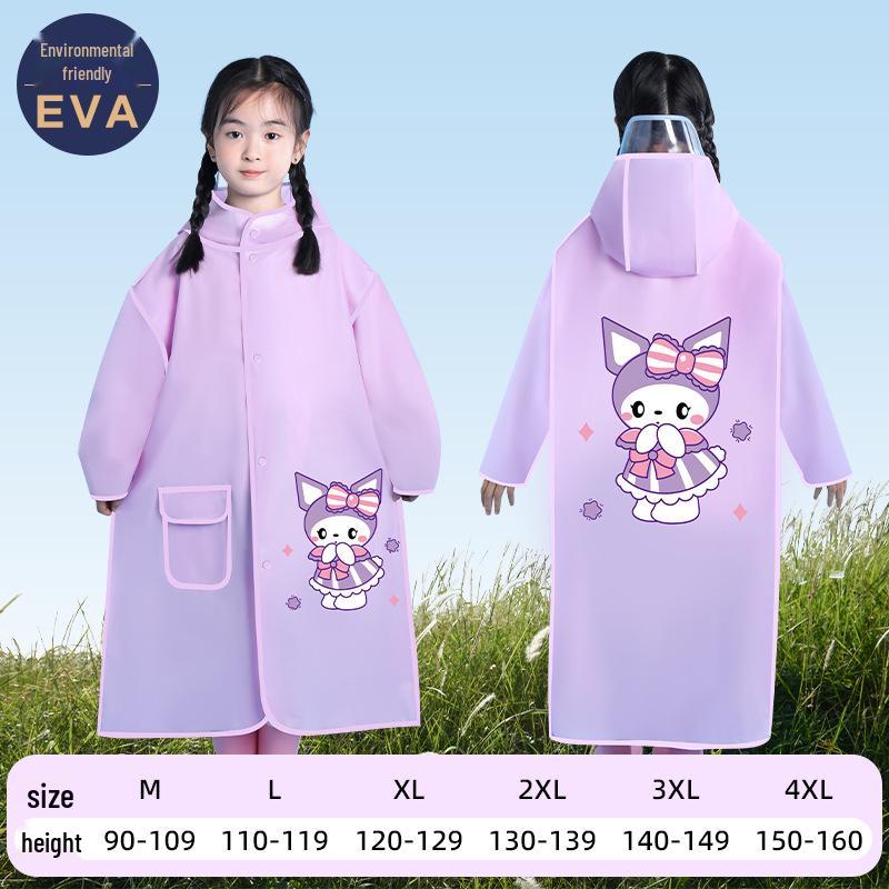 

Детский комплект из дождевика и рюкзака с героями мультфильмов — водонепроницаемый, быстросохнущий, для мальчиков и девочек, идеально подходит для детей детского сада и учеников начальной школы 2XL (130-139cm)