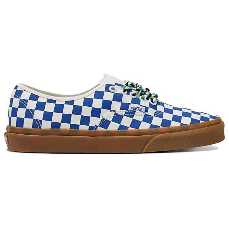 Vans Autentické tenisky 'Checkerboard Blue Gum Braided Laces' VN0009PVY6Z