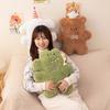 Cartoon Animal Bobo Pillow Bed Backrest Girl Cushion Plush Toy Cute Animal Chair Back Cushion