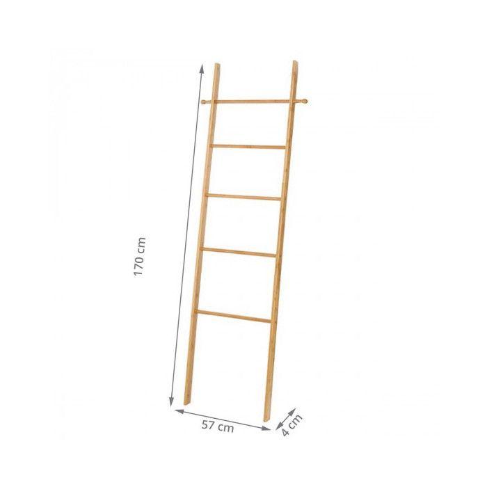 Echelle Décorative En Bambou Bahari - WENKO - H170 Cm - Marron