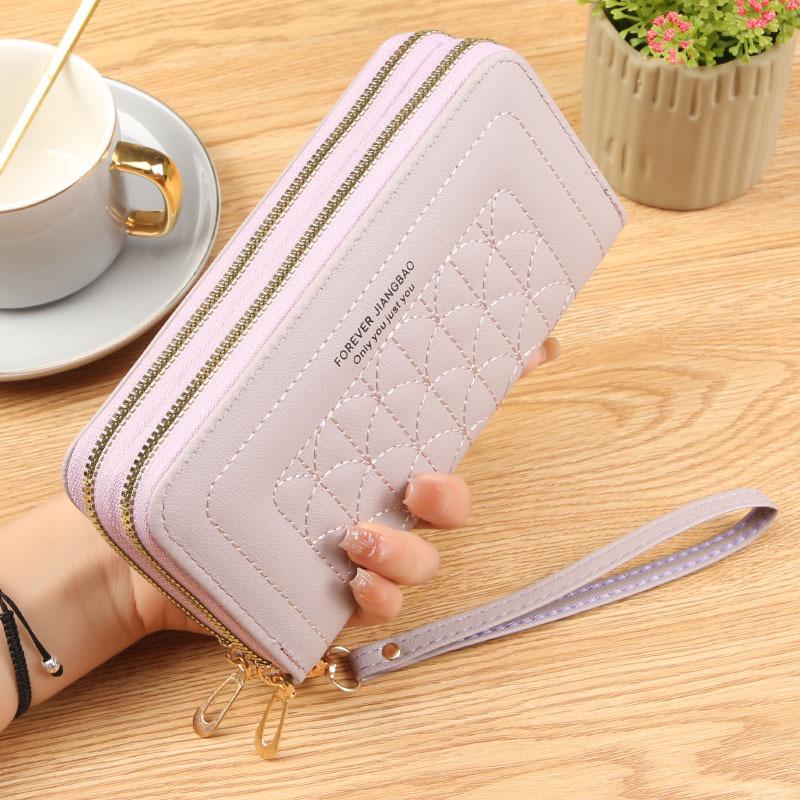 Korean Style Women's Long Wallet - Large Capacity & High-End Feel