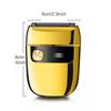 Hatteker Men's Portable Electric Shaver - Single Blade Compact Beard Trimmer with Whitening Function IPX5 Waterproof