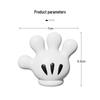 Mickey Palm Wielofunkcyjny Uchwyt na Szczoteczki do Zębów i Nawijak do Kabli z Haczykiem na Przyssawkę do Ręcznika