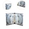 CD Case Car Protection Easily Store Anti Scratch Holds 10 Discs DVD Storage