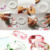 Casting Tools Assorted Mould Round Shape Jewelry Making for Resin Craft Silicone Ring Mold DIY