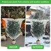 4/5Pcs Plants Bag Cover Freeze Protection Against Frost Covers with Drawstring Reusable Tree Frost Blanket Garden Plant Tools
