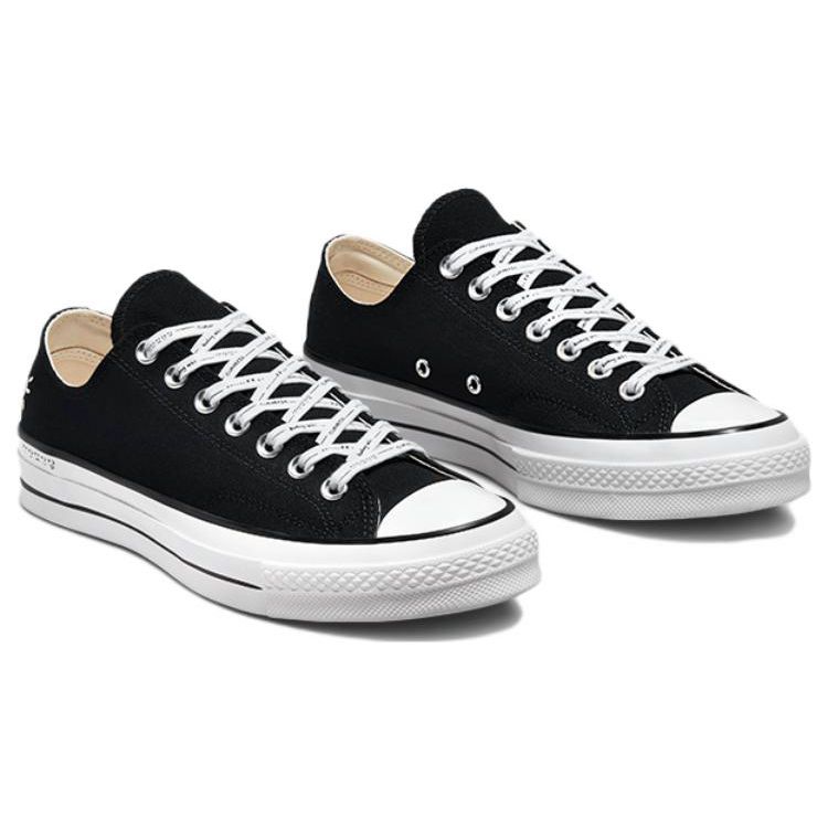 Converse Chuck 70 Low Sunday Unisex Sneakers Black Sail White A03752C