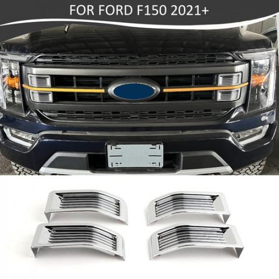 Chrome Front Grille Grill ert Trim For Ford F150 Tremor  -23 Accessoires