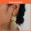 Summer Fashion Pineapple Earrings For Women Alloy Jewelry Accessory Gift