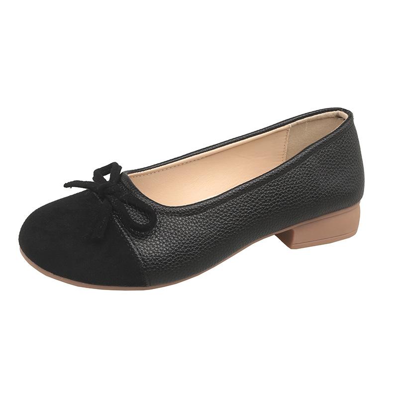 

Туфли женские балетки с мягкой подошвой, маленькие, ароматные, в стиле французского ретро, вечерние, нежные серебристые, весенне-летние одинарные туфли 40 чёрный