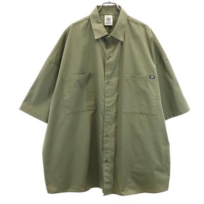 FRANKLIN&MARSHALL 7/8-Ärmel Arbeitshemd XL/2XL khaki Herren Gebraucht