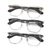 KI Bluetooth Smart Glasses mit automatischer Ein-/Aussch-Funktion, Metall-Federgelenke, Musik- & Anrufsensoren