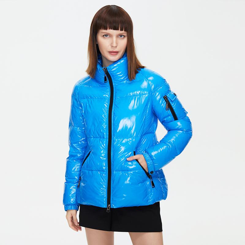 

Zip Up ZIAI пуховик женская верхняя одежда зимняя женская S майя синий