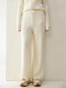 Luxury Soft Cashmere Wide-Leg Knit Pants for Women