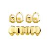 Ensemble de décorations de dents Cosplay Halloween Couvre-dents Brillants Accessoires Hip Hop Polyvalents Tendance pour Hommes Creux
