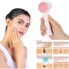 Double Sided Silicon Cleansing Brush Clean Exfoliating Massage Soft Face Pore Cleanse Blackhead Dry Wet Multi-purpose