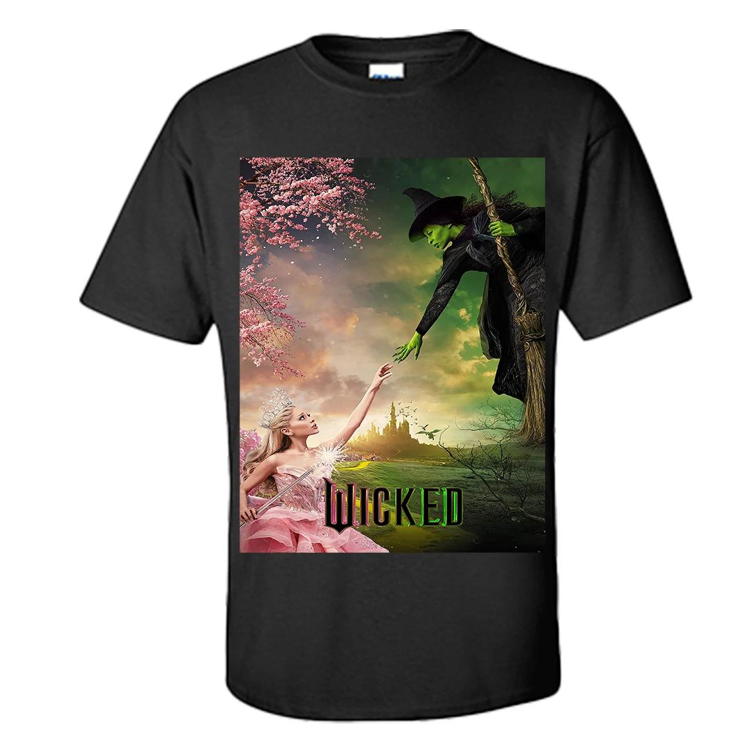 Wicked The Musical T Shirt Wicked Movie Shirt Graphic Tee S-XXXL 4XL