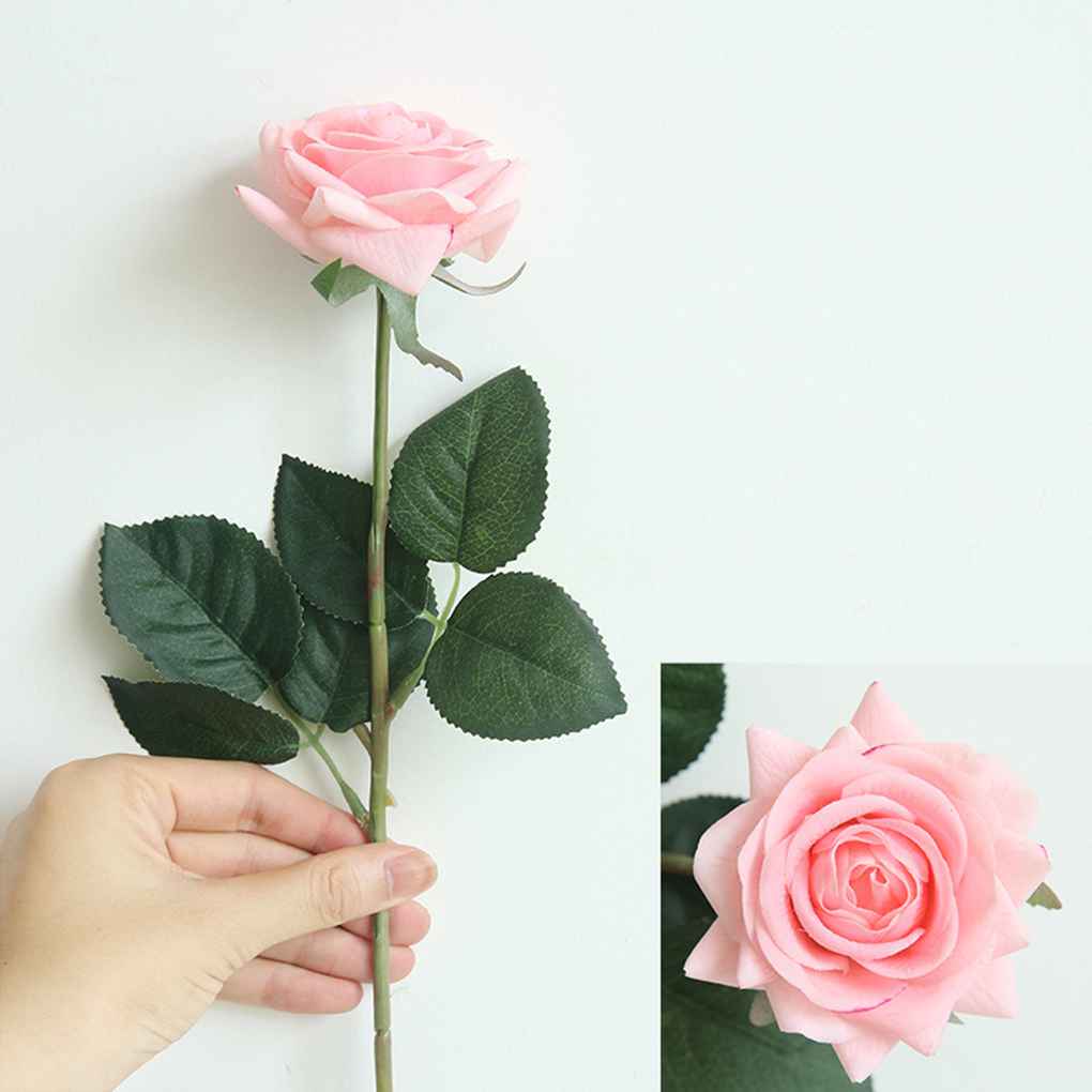 Rustic Retro Tea Rose Wedding Home Decor Flower Artificial Flowers