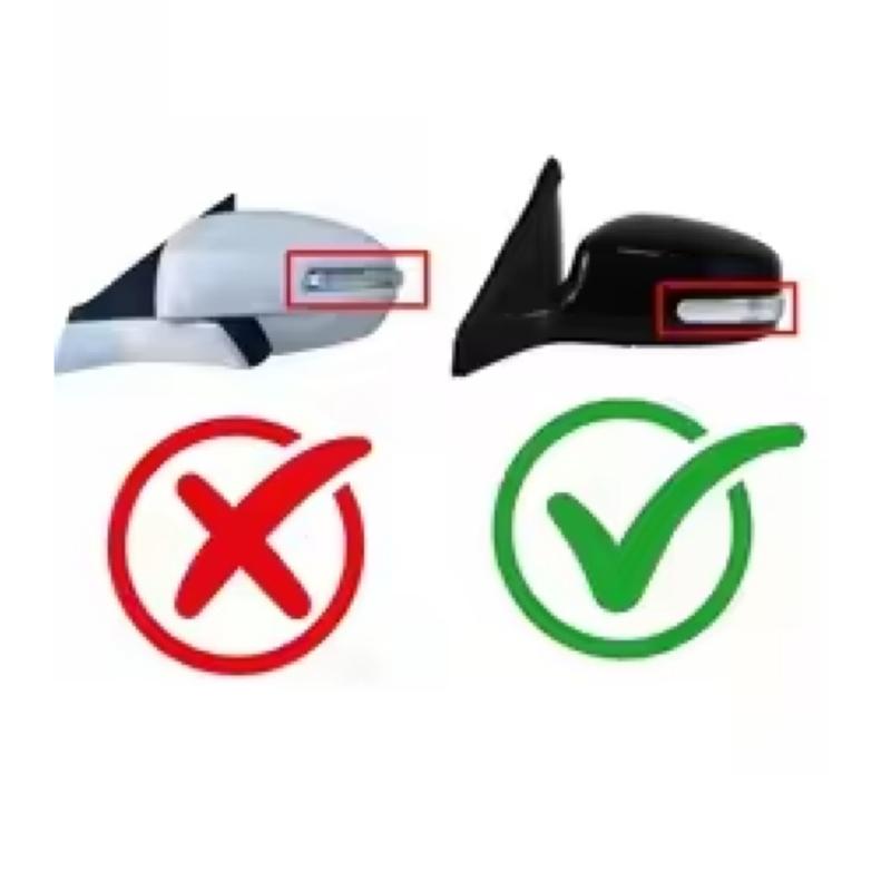 Car  Rearview Side Mirror Cover Fit For Suzuki Swift 2005-2012 2013 2014 2015 2016   Wing Cap Rear View Case Trim Carbon Fiber