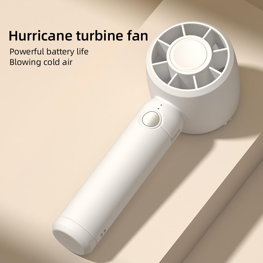 

Electric Mini Fan USB Rechargeable Handheld Fan, Portable Air Cooler for Home, Office, Outdoor белый