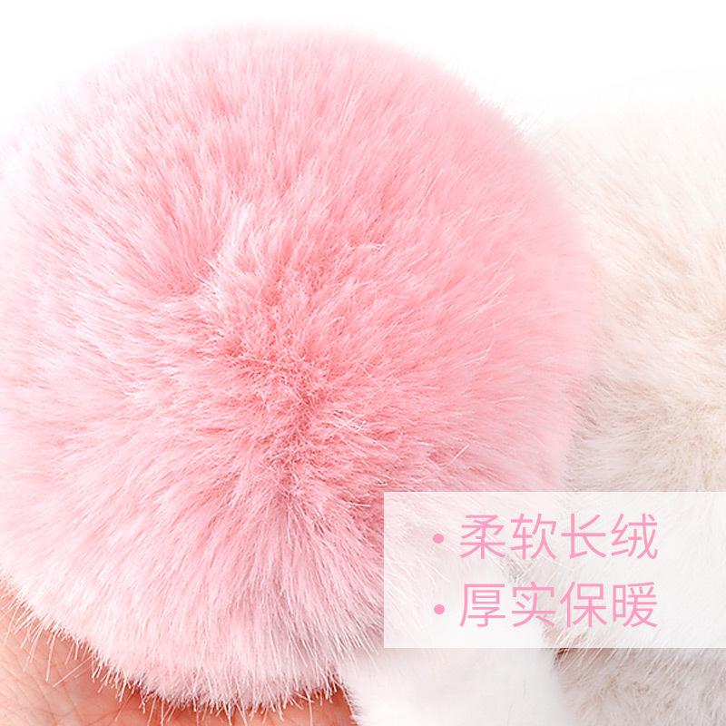 Cute Cartoon Children's Earmuffs for Girls To Keep Warm in Winter, Plush Foldable Ear Covers for Warmth, Foldable Ear Warmers