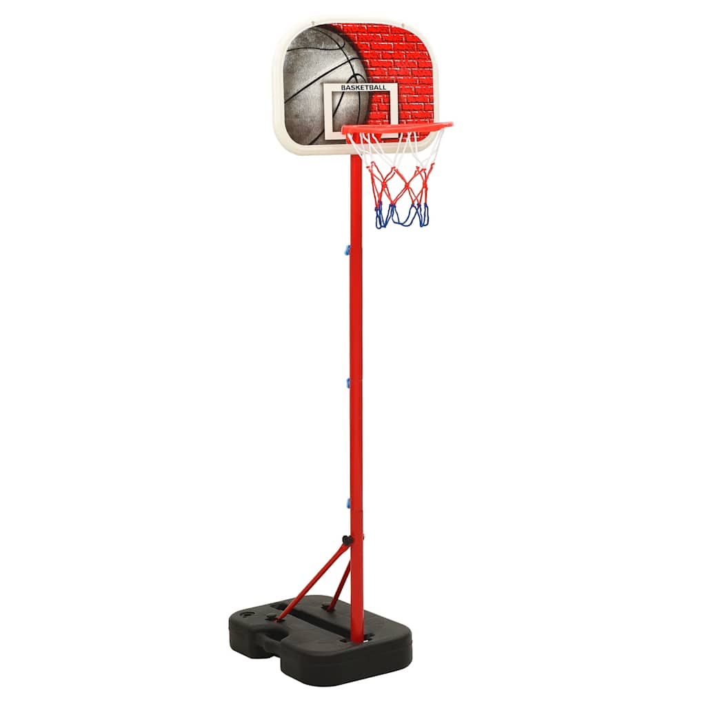 Portable Adjustable Basketball Set 138.5 166 cm