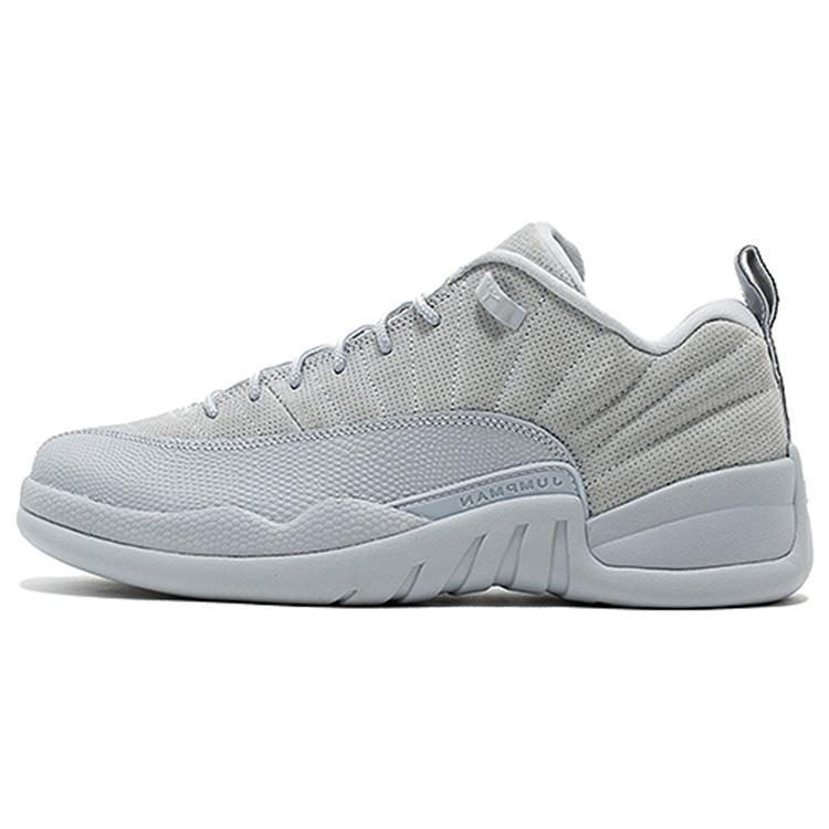 

новые JORDAN 12 Retro Low Серый волк 44