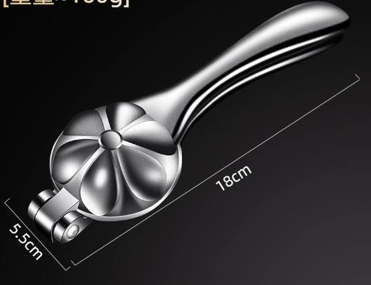 Aluminum Alloy Chestnut Clip Multi-Functional Nut Sheller Cross-Style Chestnut Opener Portable Kitchen Tool for Easy Nut Peeling