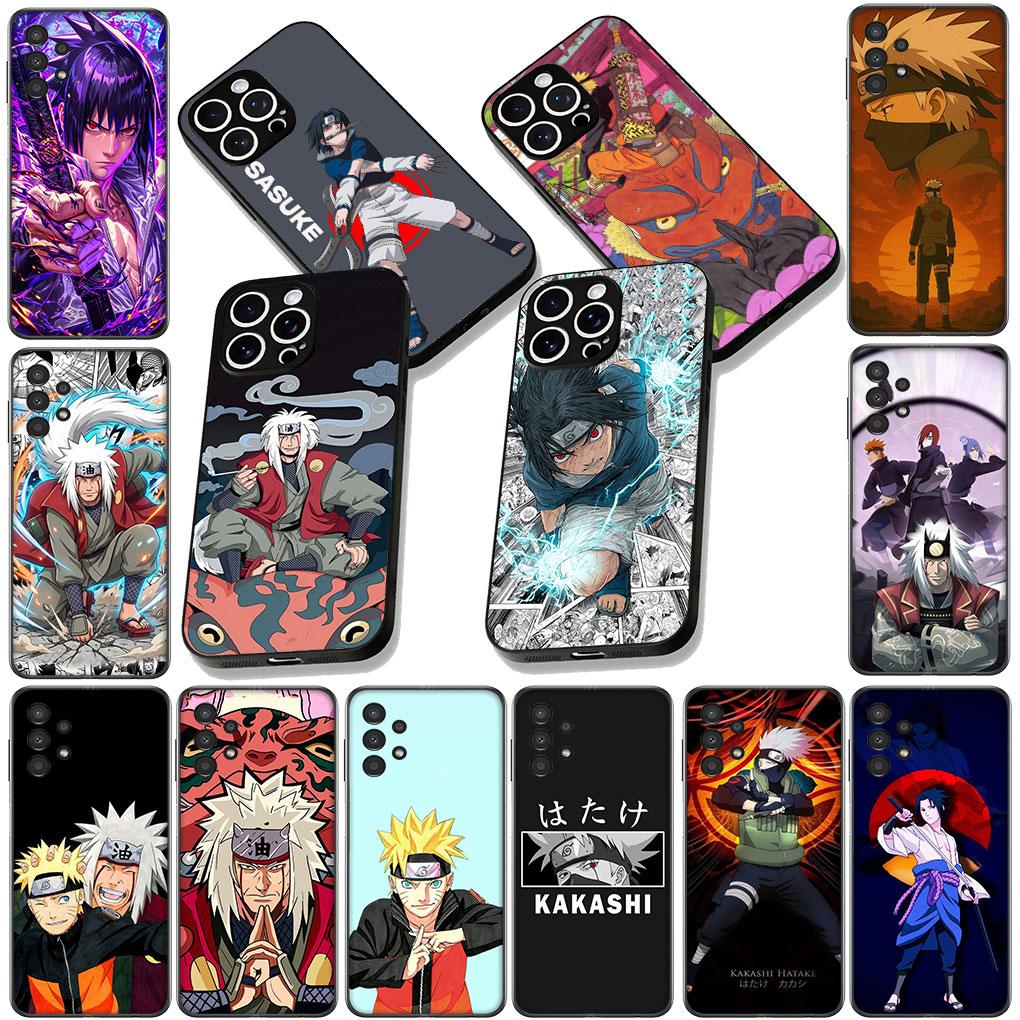 Cover for Motorola Moto E13 E20 E32 E22 G22 G23 G32 G60 G72 G7 G8 G82 G9 Plus Power Case Jiraiya Sasuke Uchiha Kakashi Narutos