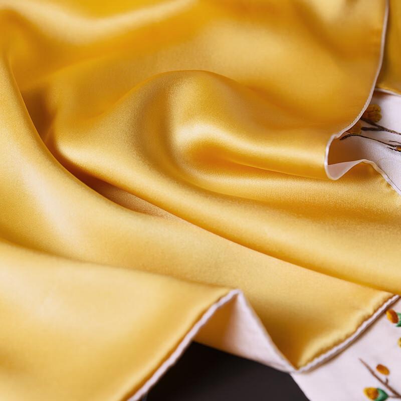 Hang Sifu Su Embroidery 100% Mulberry Silk Scarf Shawl