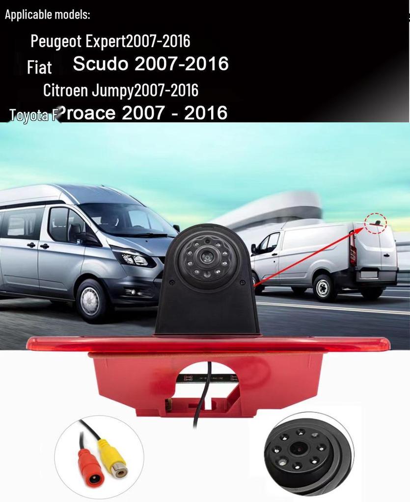 Citroen Toyota Peugeot RV High-Mount Brake Light Rearview Camera