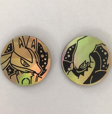 Pokemon Münze Münze Darkrai Karte Schwert Schild Serie VSTAR 2er Set Lucario/Pokemon (Pokémon & Lucario/VSTAR Darkrai)